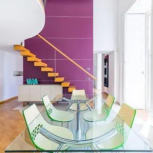 Design & Duplex At National Museum Apartment Naples